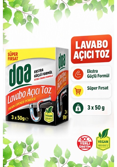 Lavabo Açıcı Toz 150g - 854099149