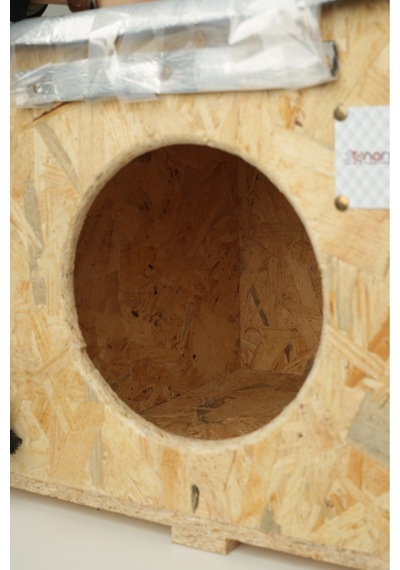 Kedi Evi Kedi Yuvası Kedi Yatağı-demonte Olarak Gönderilir-ısı Ve Su Yalıtımlı 3 Bölmeli 90x36x36