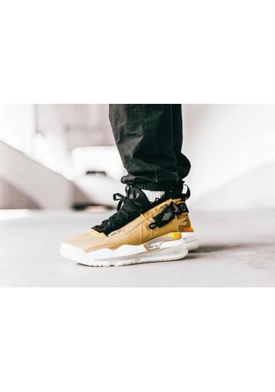 Nike Jordan Proto-max 720 Basketbol Ayakkabısı Sarı - Siyah