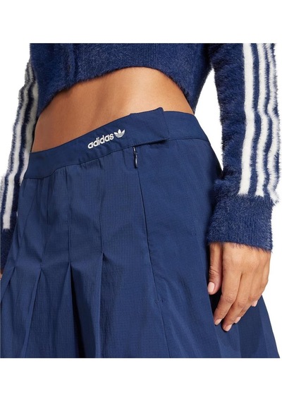 Adidas Kadın Mavi Etek Pleated Skırt Jw5141 Mavi