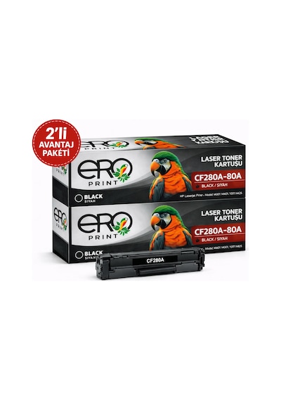Hp Cf280a Hp Laserjet M401dne Uyumlu Toner - 2'li Paket