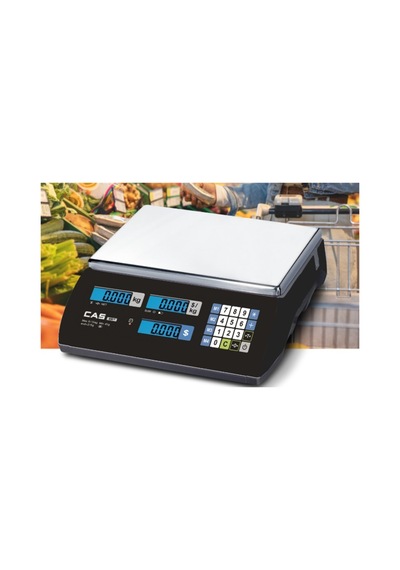 Cas Er Jr 30kg Lcd Ekran Boyunsuz Hesaplamalı Terazi
