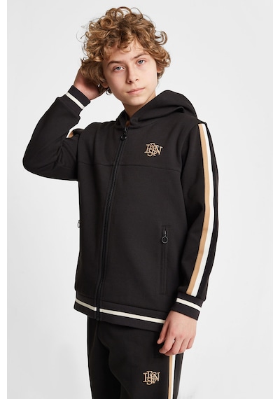 Lescon Çocuk Fermuarlı Kapüşonlu Sweatshirt 25n-3130 Siyah