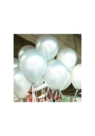 Metalik Karışık Balon Seti 20 Adet Turkuaz