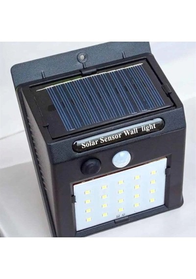 Solar Hareket Sensörlü Led Bahçe Lambası 1200mah Pil Su Geçirmez Dış Mekan Aydınlatma