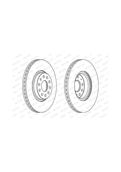 Audi A3 Ön Fren Diski 2.0 Tdı 140 Hp 312 Mm 2004-2013 Ferodo