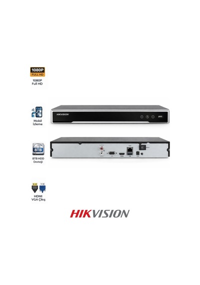 Ds-7616nı-q1 16 Kanal Nvr 4k Kayıt Destekli