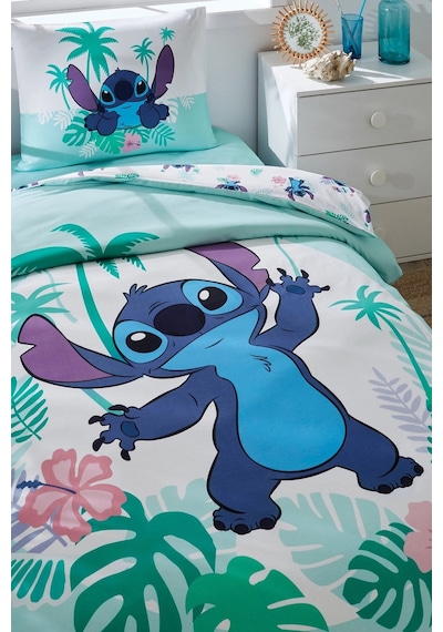 Özdilek Lisanslı Tek Kişilik Çocuk Nev. Takımı-stitch Summer Mint