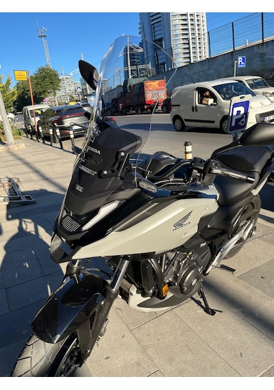 2025-26 Honda Nc750 Yeni Model Ön Cam Zeus Açık Füme 55cm 4mm Nc 750 750x Acik Füme
