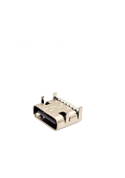 Type-c Usb Şase Dişi 6pin Android Şarj Girişi 5adet