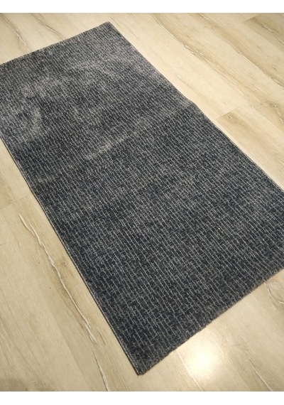 Eko Halı Lotto Lt01 D.Gri Sade Desenli Halı 80X150 Cm