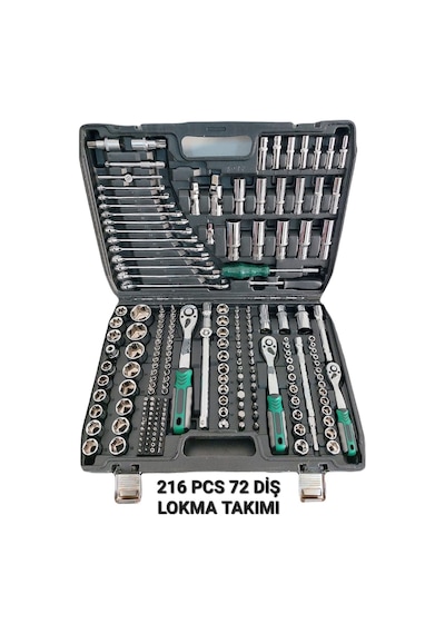 Melzohome Lokma Takımı 216 Parça 72 Diş