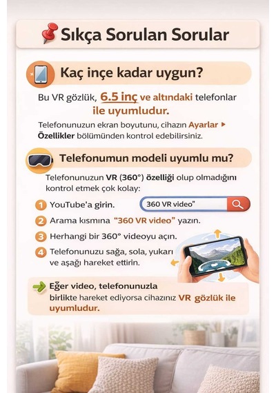 Vr Sanal Gerçeklik Gözlüğü Eğlenceli Içerik 3d Sanal Gerçeklik Gözlüğü