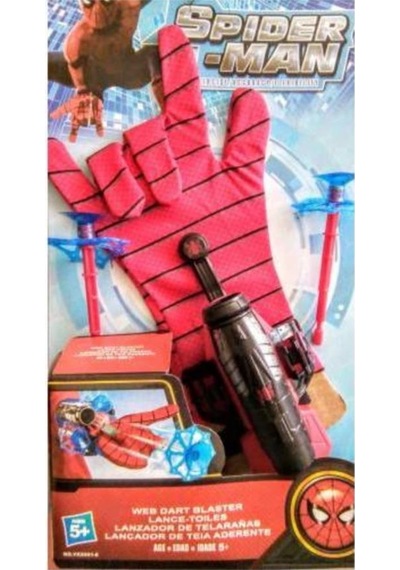 Spiderman Ağ Şeklinde Ok Atan Eldiven - Örümcek Adam Figürlü Ağ A