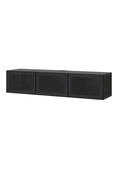 Tv Sehpası, Venge-füme Cam, 180x42x38 Cm, Glassvık Gri Tv Sehpası, Venge-füme Cam, 180x42x38 Cm, Glassvık Gri