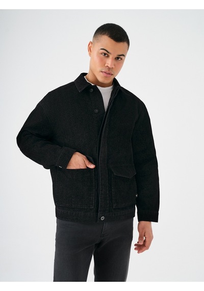 Oversize Fit Erkek Ceket Lacivert