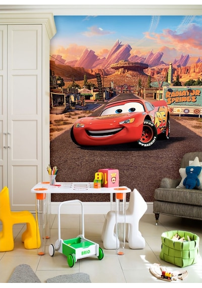 Şimşek Mcqueen Duvar Kağıdı (397454668)