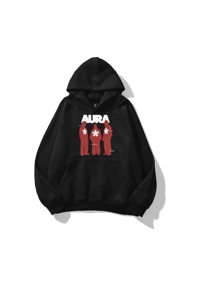 Startmore Unisex Aura Sweatshirt Siyah Siyah