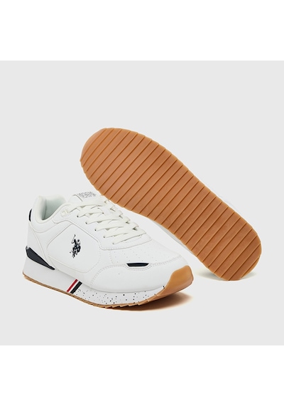 U.s.polo Assn. U.s. Polo Assn. 5w Rhode Glb 5pr Erkek Spor Ayakkabı Beyaz 40-45 Beyaz