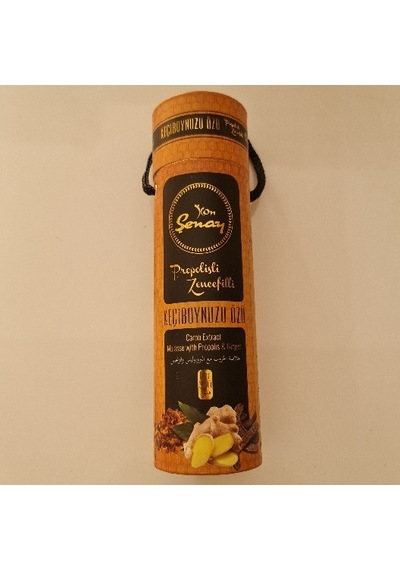 Şenay Keçi Boynuzu Özü propolisli Zencefilli 350 gr.