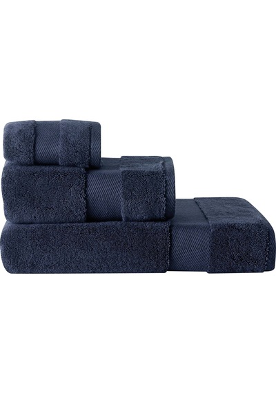 Linens Premium Pamuk 50x85 Cm Yüz Havlusu Lacivert