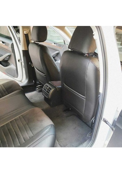 Passat B8 15 21 Arası Boş Paket Arka Sırt 2+1 Arka Sırt Kolcaksız Model Siyah Taytüyü Siyah Deri