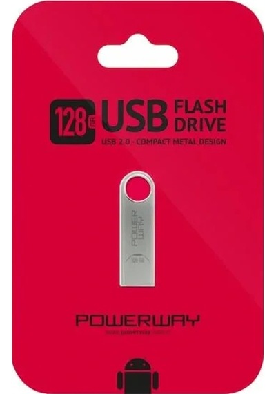 Powerway Pw-128 128 Gb Usb 2.0 Flash Bellek 1 Adet
