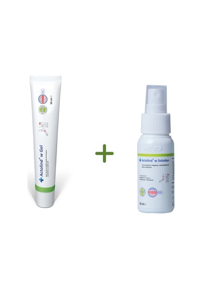 Actolind Yara Bakım Jeli 50 ML + Yara Bakım Solüsyonu 50 ML