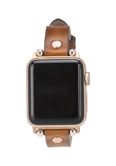 Apple Watch Uyumlu Deri Kordon 42-44-45mm Rg Rst2ef