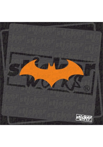 Batman Hologram Sticker Turuncu
