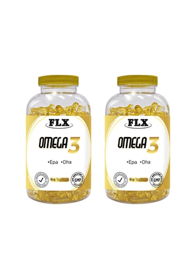 Omega 3 Balık Yağı 1000 Mg 90 Softgel 2 Kutu