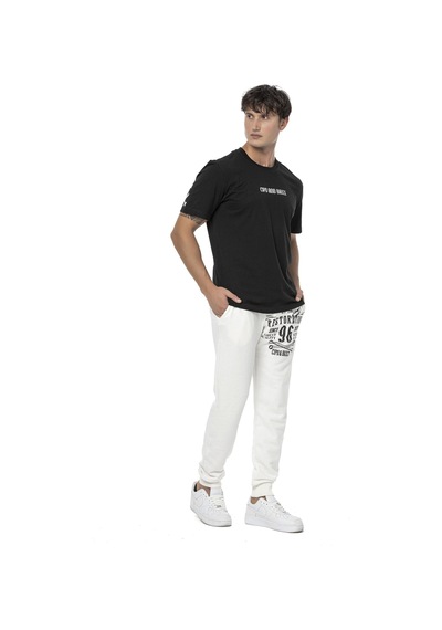 Ct787 Büyük Sırt Marka Baskılı Erkek T-shirt 001