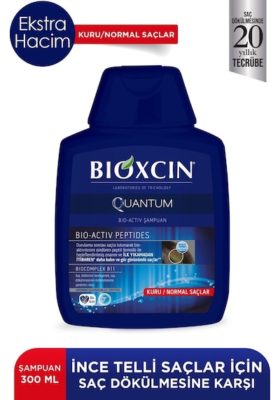 Quantum Kuru ve Normal Saçlar için Şampuan 300 ML