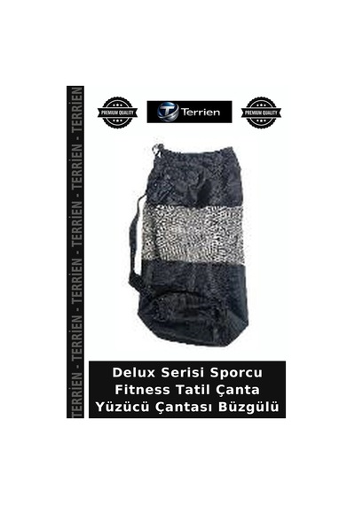 Terrien Delux Serisi Sporcu Fitness Tatil Çanta Yüzücü Çantası Büzgülü Diğer