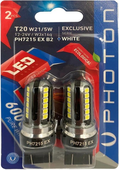 Photon T20 W21-5W Beyaz T20 Çift Devre Led Blister