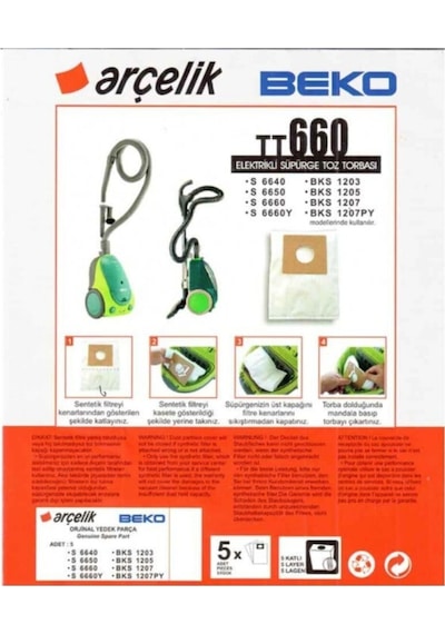 Tt660 Toz Torbası