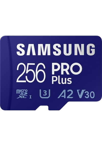 Samsung  PRO Plus MB-MD256KA 256 GB MicroSDXC Hafıza Kartı + Adaptör
