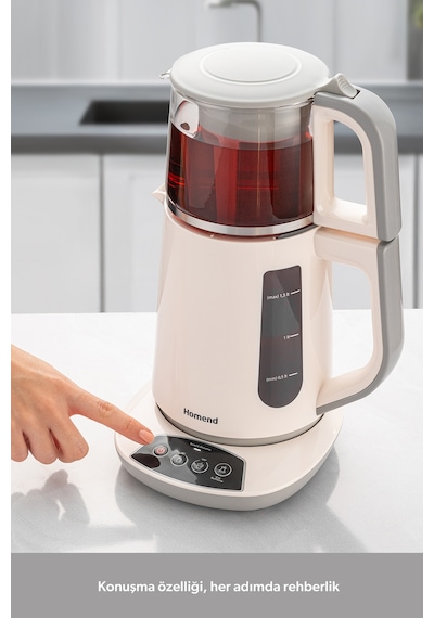 Homend Royaltea 1757H Konuşan Çay Makinesi
