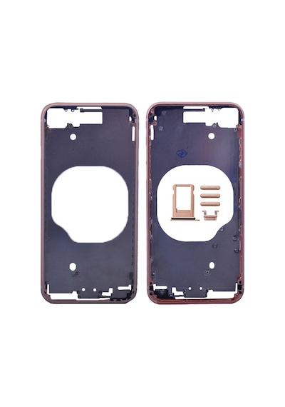 İphone 8 Orta Kasa Ve Sim Kapağı Tutucu- 5775 Renk: Gümüş