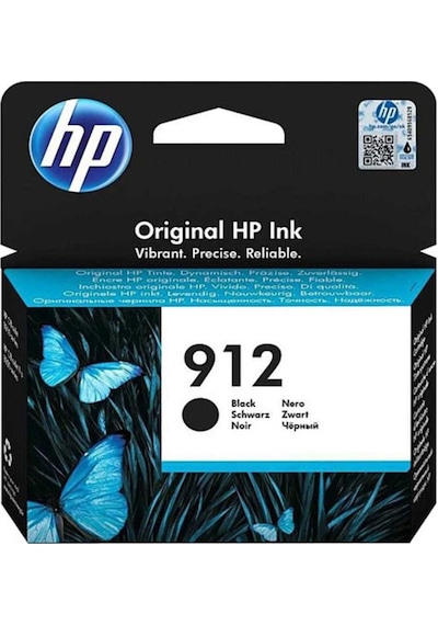 HP 912 3YL80AE Mürekkep Kartuş Siyah