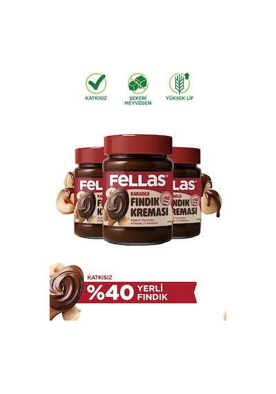Kakaolu Fındık Kreması 315 G X 3 Adet