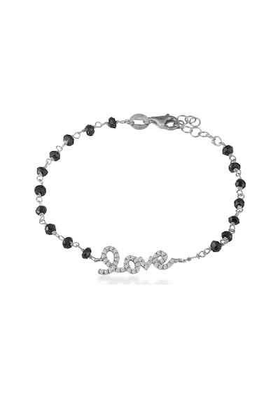 Zirkon Taşlı Pırlanta Montür Gümüş Rengi Altın Kaplama Labradorit Boncuklu Love Yazılı Gümüş Bileklik Gümüş - Rose Gold Zirkon Taşlı Pırlanta Montür Gümüş Rengi Altın Kaplama Labradorit Boncuklu Love Yazılı Gümüş Bileklik Gümüş - Rose Gold