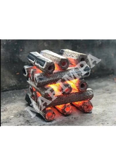 Meşe Briket Mangal Kömürü 4Saat Yanma  10Kg