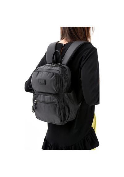 Baginn Unisex Sırt Çantası Paraşüt Kumaş Hafif Çok Cepli Yağmur İtici Kumaş 34 24 Cm 571 Collection Siyah