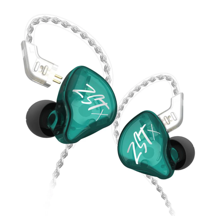 Kz Zst X Cyan Mikrofonlu 3.5mm Kulak İçi Hibrit Kulaklık Kz-zst-x-mıc-cyan