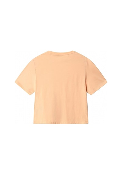 The North Face NF0A55AY3R81 W Foundation Crop Tee Kadın T-Shirt Turuncu