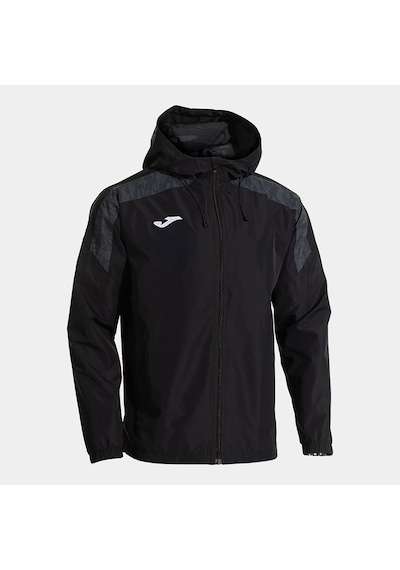 Siyah - Koyu Gri Joma Erkek Futbol Yağmurluk Champions Raincoat 104374.110