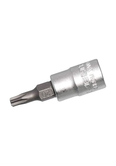 İzeltaş 1107 06 1330 Tr30 1/4 Lokmalı Star Delikli Torx Uç