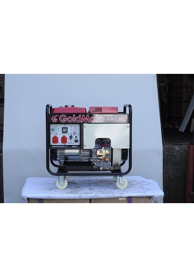 Goldmoto GM7.5DJ 6.9KVA Monofaze Marşlı Dizel Jeneratör