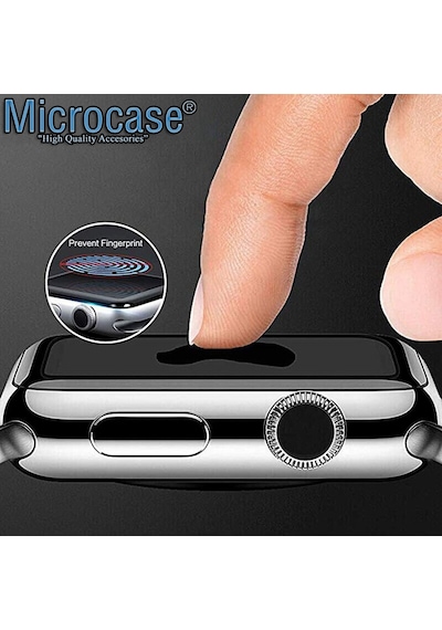 Apple Uyumlu Watch Seri 4 - 5 44 Mm Tam Kaplayan Kavisli 3D Pet Film Syh
